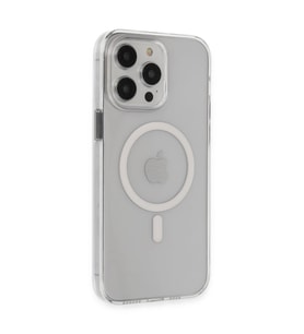 iPhone 15 Pro Max Kılıf Tron Şeffaf Magsafe Kapak - Şeffaf