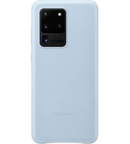 Galaxy S20 Ultra ile Uyumlu Kılıf Leather Cover Mavi ?EF-VG988LLEGWW