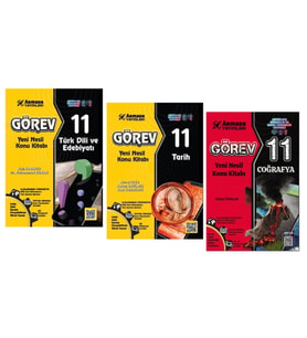 Armada 11.Sınıf Görev Türk Dili Ve Edebiyatı + Tarih + Coğrafya Konu Kitabı Yeni Nesil