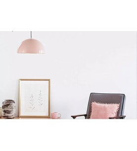 RİOLİGHT MODERN5 PEMBE ODA,MUTFAK,GENÇ ODASI İÇİN 1XE27 DUYLU TEKLİ METAL SARKIT AVİZE ÇAP:40CM