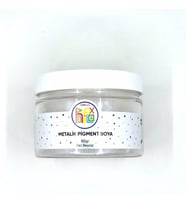 METALİK SEDEFLİ PİGMENT TOZ BOYA İNCİ BEYAZI RENK 50 GR