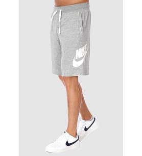 Nike Sportswear Alumni Swoosh Gri Erkek Şort