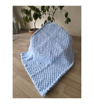 Alize Puffy El Örmesi 85×85 cm Yumuşacık Bebek Battaniyesi – El Emeği, Sıca