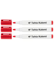 Lotte Tahta Kalemi 3'lü Kırmızı