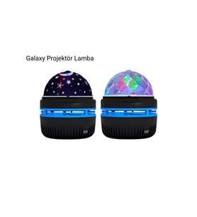 Galaxy Projektörlü Gece Lambası