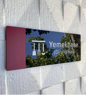 Red Line Serisi Yemekhane Yönlendirme Tabelası