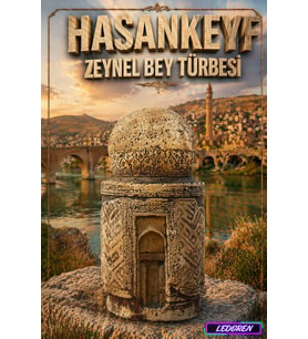 Zeynel Bey Türbesi Heykeli 26 cm - Hasankeyf Hediyelik Dekoratif Biblo