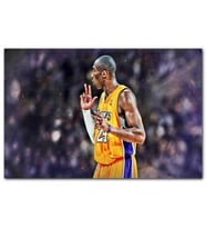 Cakatablo Basketbol Kobe Bryant Invincible MDF Tablo