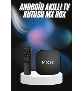 2.4g Wifi Tv Box Medya Oynatıcı Tv Uyumlu Mx Box Kutusu Android Tv