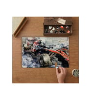 Formula Yarış Aracı Tasarımı 240 parça Ahşap Puzzle Ahşap Kutuda MP07382