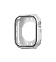 Apple Watch 10 42mm Uyumlu 360 Derece Korumalı Kasa ve Ekran Koruyucu Zore Watch Gard 12 (Gümüş)