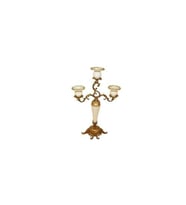 DEKORATİF ÜRÜNLER > Salon Takımları-DAT DEKORATİF ŞAMDAN>>47*28 cm (Beyaz)