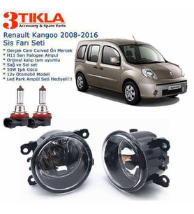 Renault Kangoo 2008-2019 Sis Farı Set  Oem:  8200074008