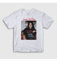 Presmono Unisex Çocuk Beyaz Space Lana Del Rey T-Shirt 156938tt