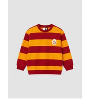 LCW Kids Kırmızı Galatasaray Lisanslı Erkek Çocuk Sweatshirt