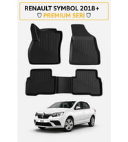Renault Symbol 2018+ 3D Havuzlu Oto Paspas