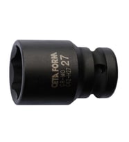 Ceta Form 1/2" Altı Köşe Havalı Lokma Anahtarı 11 mm-CETA C62-H11