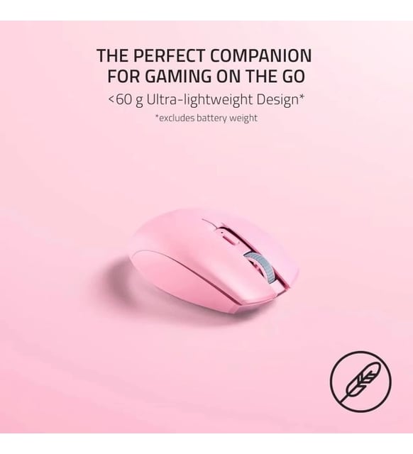 Razer Orochi V2 Mobil Kablosuz Oyun Mouse Quartz Pink