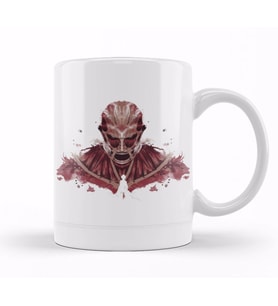 Attack On Titan Ink On Titan Kupa Bardak Porselen
