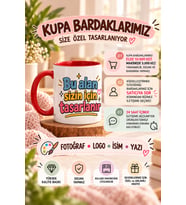 Kendin Tasarla Kişiye Özel Baskılı Fikirlerinizi İhtiyaçlarınızı İletin Size Özel Baskı Desen Çalışalım Kupa Bardak Özel Hediye