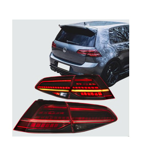 volkswagen golf 7.5 kayar sinyal kırmızı led stop lambası