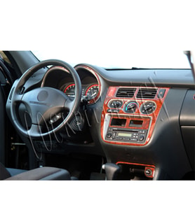 Meriç® Honda HR-V Ön Torpido Kaplama Maun 13 Parça 1999-2005 (Maun)