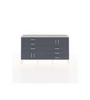 Arges Konsol 2 Raflı 6 Çekmeceli 4 Kapaklı 176x30x99 Aytaşı-Antrasit