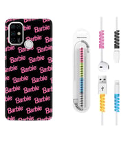 Casper E30 F20 X20 Kılıf Kablo Koruma Spiral Silikon Barbie 1404