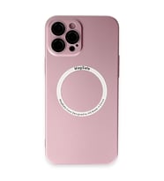 Apple İphone 12 Pro Kılıf Jack Magneticsafe Lens Silikon - Rose Gold
