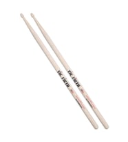 Vic Firth V5APG American Classic 5A Pure Grit Baget  Cilasız Ham Yüzey - Terleyen Eller İçin - Ahşap Uç