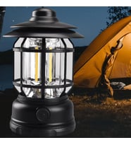 Bluetooth Kamp ve Gece Lambası (Sarı Led Işıklı, Ses Bombası, Power Bank, Şarjlı Portatif Aydınlatma