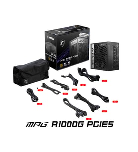 MSI MPG A1000G PCIE5 1000W 80+ GOLD POWER SUPPLY