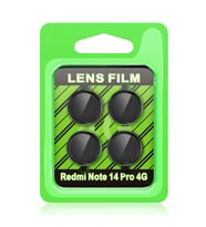 Xiaomi Redmi Note 14 Pro 4g Raze Metal Kamera Lens - Siyah