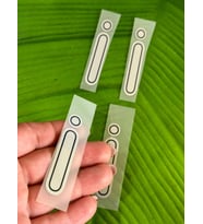 6X1 CM 4 ADET  ÜTÜ İLE YAPIŞAN İ HARFİ ARMA DİKİŞ AKSESUARI (Gri)