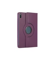 Huawei Mate Pad 11 (2021) Fuchsia Dönebilen Standlı Tablet Kılıfı (Mor)