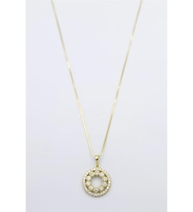 Xuping Zincir Kolye-45cm - 14K Altın