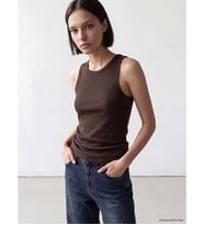 LCW Comfort Kahverengi Bisiklet Yaka Kadın Atlet