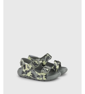 igora S10325-013 MAUI CAMO ÇOCUK BEBEK SPOR SANDALET (Yeşil)