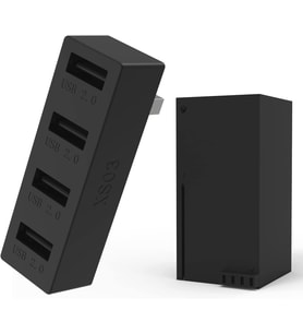 Serisi X/S Için 4 Bağlantı Noktalı Usb Hub 2.0, Serisi X/S Konsolu Ile Uyumlu Yüksek Hızlı Usb Hub