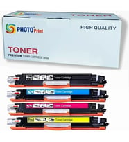 PhotoPrint®Premium Hp Laserjet Pro Cf350 Uyumlu 4 Renk Muadil Toner Seti (Çok Renkli)