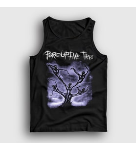 Presmono Unisex Siyah Logo Müzik Porcupine Tree Atlet 528208tt