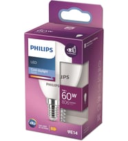 LED 60W P48 E14 Beyaz Işık Dim Edilmez Ampul