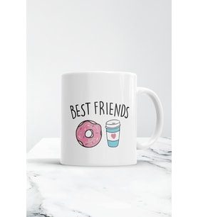 Donut Kahve Best Friends Kupa Kupa Bardak