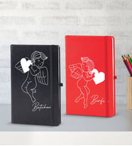 BK Gift Kişiye Özel Sevgili Temalı 2’li Defter Seti, Sevgiliye Hediye, Sevgililer Günü Hediyesi, Doğum Günü Hediyesi-7