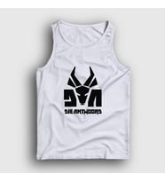 Presmono Unisex Beyaz Logo Die Antwoord Atlet 453869tt (Beyaz)