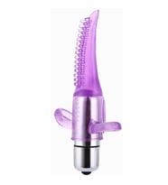 Agorshop To Me Finger Klitoris Uyarıcılı Parmak Vibratör Mor AGR