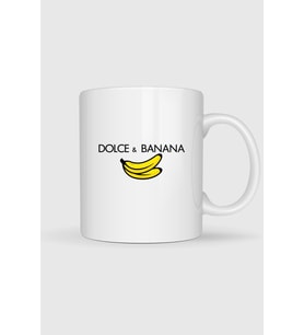 Dolce Banana Baskılı Kupa Bardak