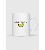 Dolce Banana Baskılı Kupa Bardak