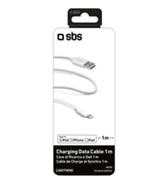 Lightning USB Şarj ve Data Kablosu 1m Beyaz SBS-654474