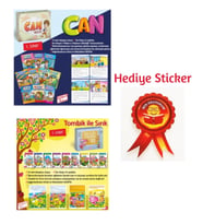 GİZEMLİ BAHÇE 1.SINIF CAN SERİSİ 10'LU HİKAYE - TOMBİK İLE SIRIK 10'LU HİKAYE SETİ